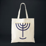 Menorah Icon Tote Bag<br><div class="desc">Menorah is gemaakt van de letters Menorah: Mem, Nun, Resh, Hey Mem - Chaos Mighty Blood Nun - Continue Heir Son Resh - First Top Beginning Hey - Kijk Breath Exo 25:31 en gij zult een kaars van zuiver goud maken: van geslagen werk moet de kandelaar gemaakt worden: zijn schacht...</div>