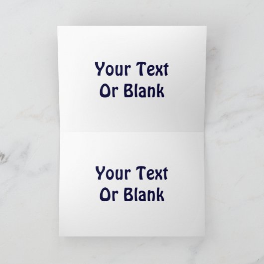 Menorah in het raam feestdagen kaart (Binnen)