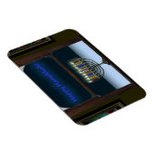 Menorah in het raam magneet (Rechterzijde)