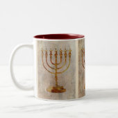 Menorah Israel Mok Tasse Tazza (Links)