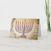 Menorah Kaart (Voorkant)