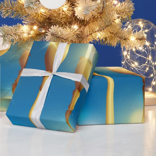 Menorah kandelaars cadeaupapier