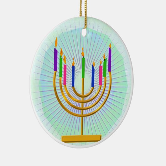 Menorah Keepomwille Ornament (Rechts)