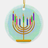 Menorah Keepomwille Ornament (Voorkant)