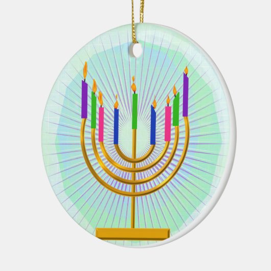 Menorah Keepomwille Ornament (Links)