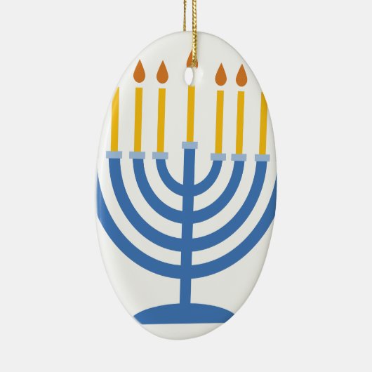 Menorah Keramisch Ornament (Rechts)
