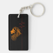 Menorah Lion Sleutelhanger (achterkant)