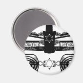 Menorah Magneet (Voorkant / Achterkant)