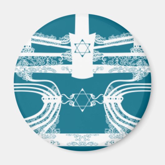 Menorah Magneet (Voorkant)