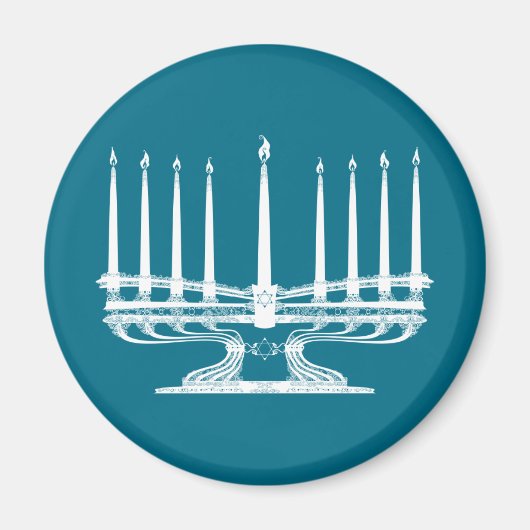 Menorah Magneet (Voorkant)