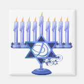 Menorah Magnet (Voorkant)