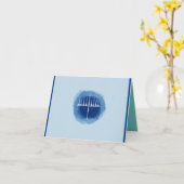 Menorah-medium Kaart (Gele Bloem)