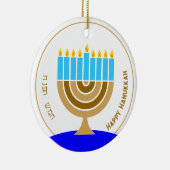 Menorah - minimalistisch modern keramisch ornament (Rechts)