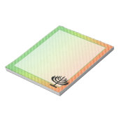 Menorah Notitieblok (Linkerzijde)