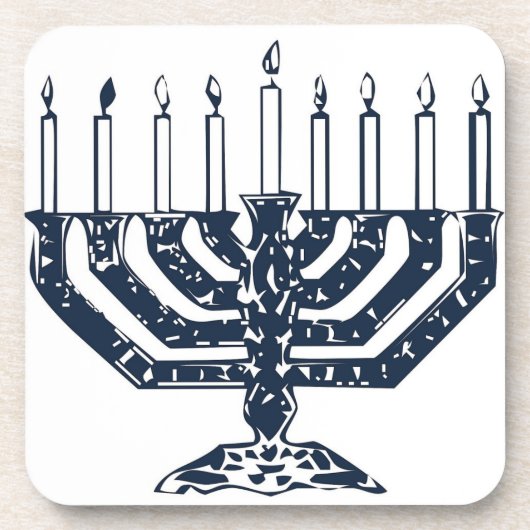 Menorah Onderzetter (Voorkant)