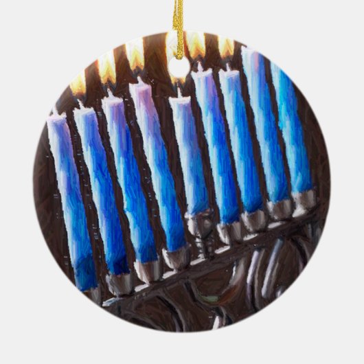 Menorah Ornament (Achterkant)