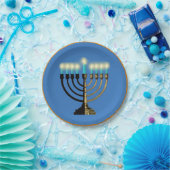 Menorah Paper Bord (Feest)