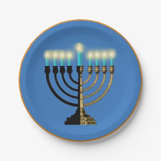 Menorah Paper Bord (Voorkant)