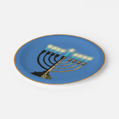 Menorah Paper Bord (Gekanteld)