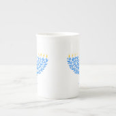 Menorah Porselein Kop (Voorkant)