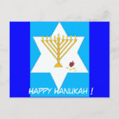 Menorah Post Card Briefkaart (Voorkant)