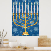 menorah poster (Keuken)