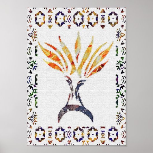 Menorah Poster (Voorkant)