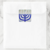 Menorah Square Stickers (Tas)