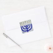 Menorah Square Stickers (Envelop)