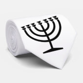 Menorah Stropdas (Opgerold)