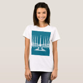 Menorah T-shirt (Voorkant volledig)