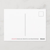 Menorah Teddy Bear Briefkaart (Achterkant)