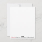 Menorah Teddy Bear Feestdagenkaart (Achterkant)