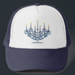 Menorah Trucker Pet<br><div class="desc">joodse menorah</div>