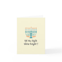 Menorah, verlichte kaarsen, laat licht helder schi