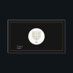 Menorah Visitekaartje<br><div class="desc">Het Visitekaartje van Menorah kan voor veelvoudige doeleinden worden gebruikt. Het Visitekaartje Menorah is volledig aanpasbaar. Ontworpen door: Norman Reutter</div>