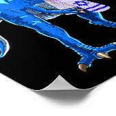 Menorasaurus Rex T-shirt T Rex Dinosaur Hanukkah C Poster (Hoek)