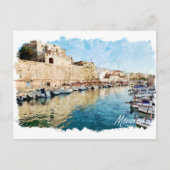 Menorca Baleares Port Ciutadella Reizen Briefkaart (Voorkant)