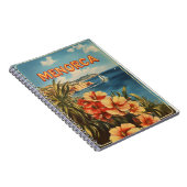 Menorca bloemen  notitieboek (Rechterzijde)