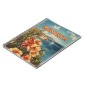 Menorca bloemen  notitieboek (Linkerzijde)