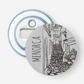 Menorca Button Flesopener (Voorkant)