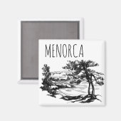 Menorca Magneet (Voorkant / Achterkant)