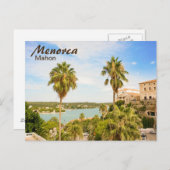 Menorca Mahon Briefkaart (Voorkant / Achterkant)