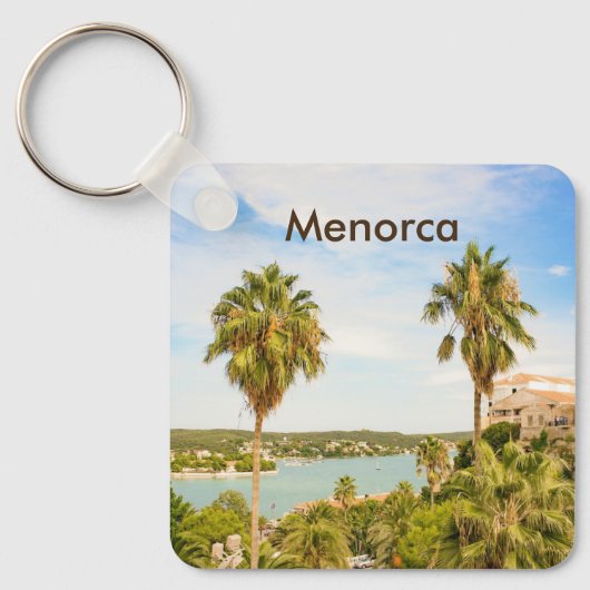 Menorca Mahon Button Sleutelhanger (Voorkant)