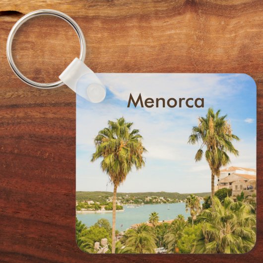 Menorca Mahon Button Sleutelhanger (Voorkant)