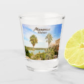 Menorca Mahon Souvenir Shot Glas (Voorkant)