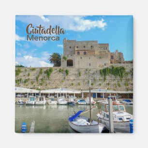 Menorca Port Ciutadella Souvenir Magneet