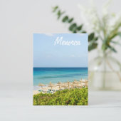 Menorca Santo Tomas Beach Briefkaart (Staand voorkant)