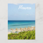 Menorca Santo Tomas Beach Briefkaart (Voorkant)