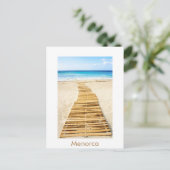 Menorca Santo Tomas Beach Briefkaart (Staand voorkant)